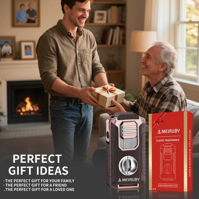 AmeniGoods™ 5-in-1 Butane Torch Lighter