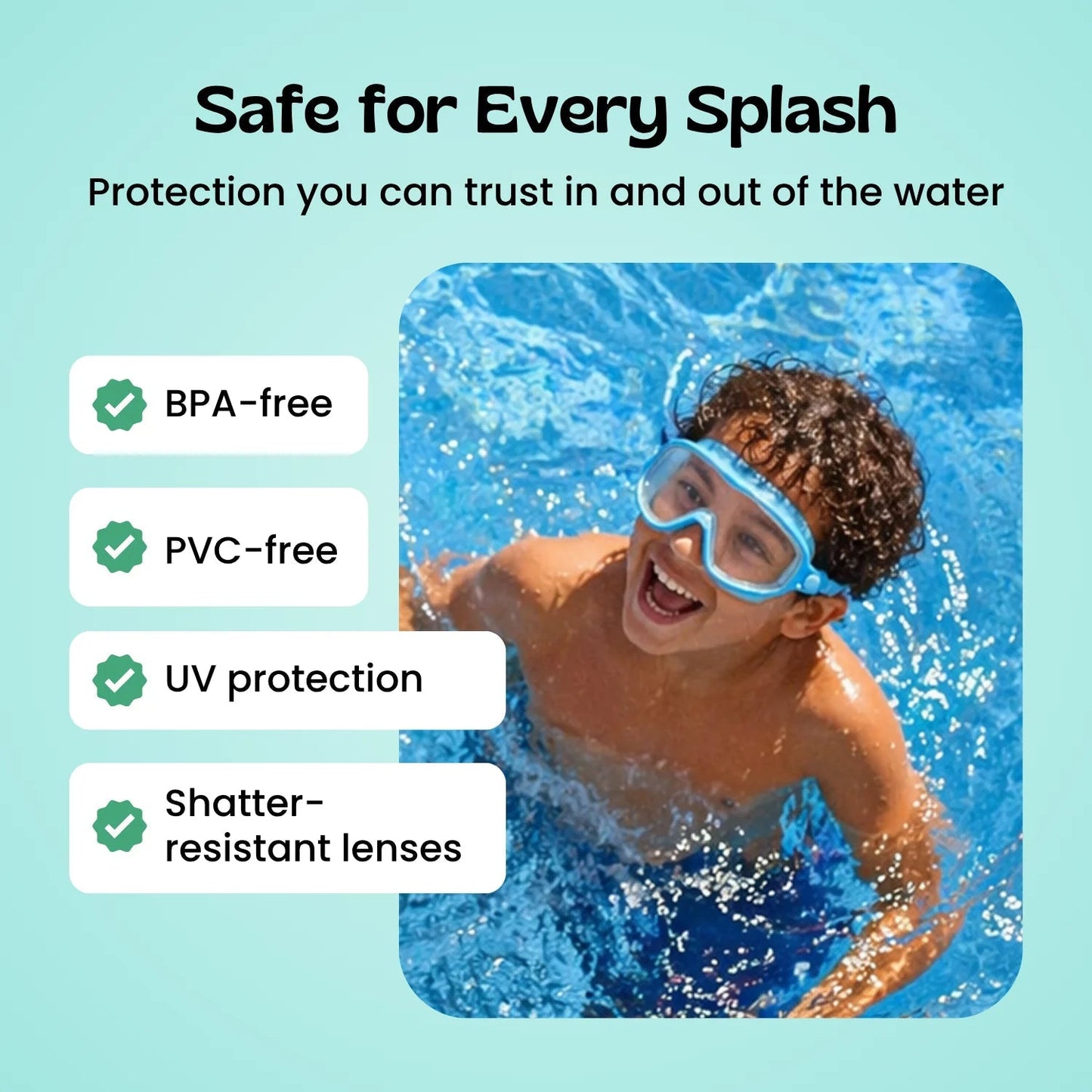 Ameni™ Clip-On Swim Goggles