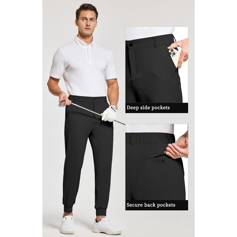 AMENI™ Men's Golf Joggers Pants Stretch Slim Fit