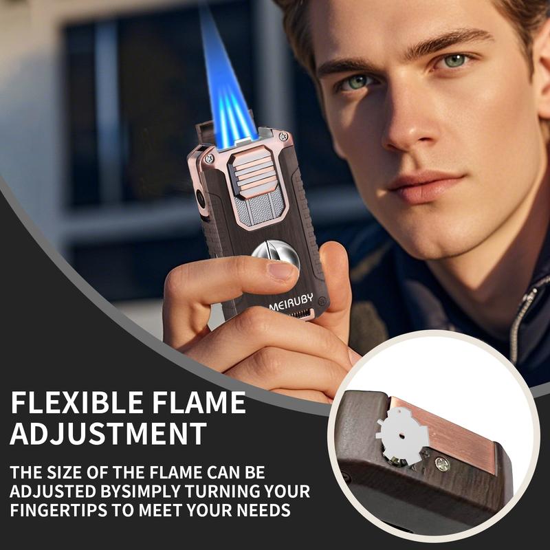 AmeniGoods™ 5-in-1 Butane Torch Lighter