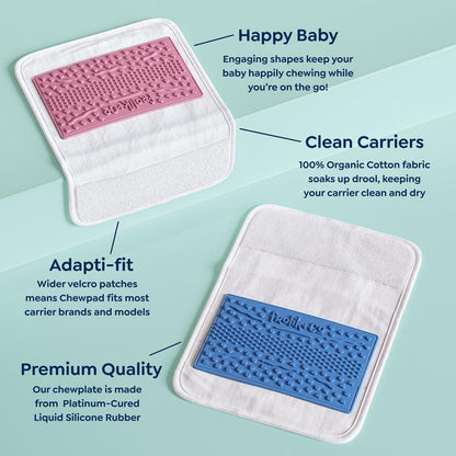 Ameni Baby Carrier Strap Teether Chewpad