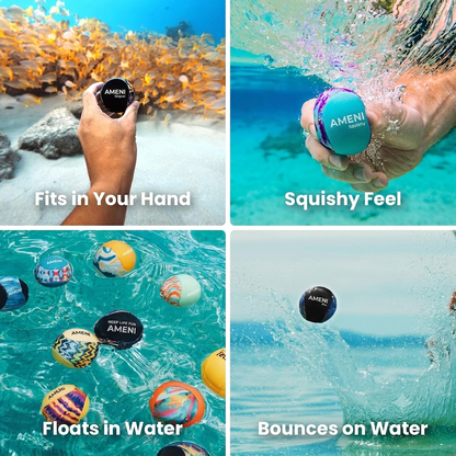 3 Water Skipping Balls