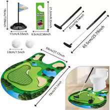 Funny Toilet Golf Gift Set