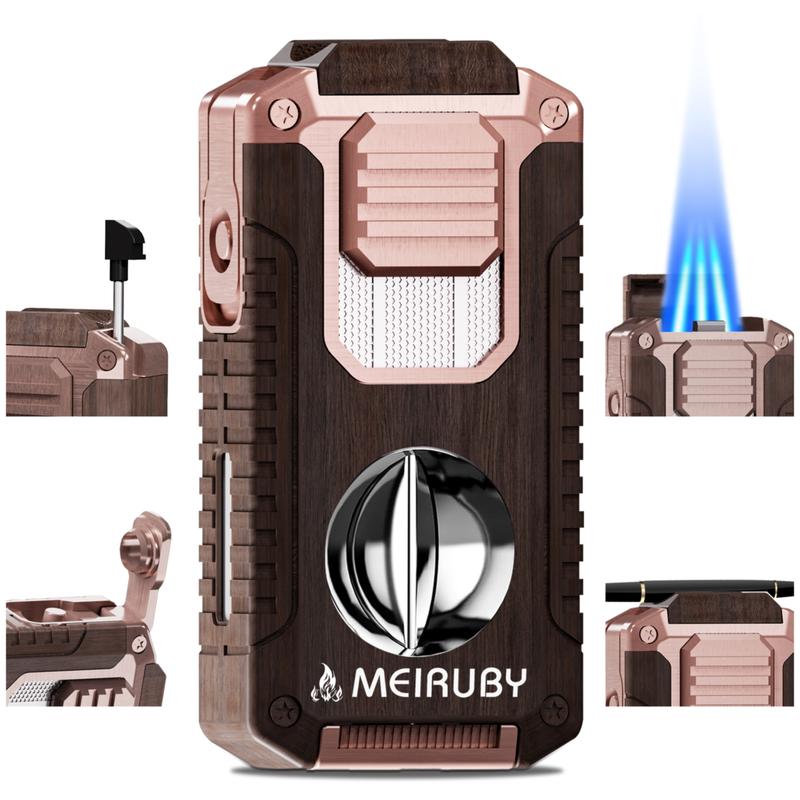 AmeniGoods™ 5-in-1 Butane Torch Lighter