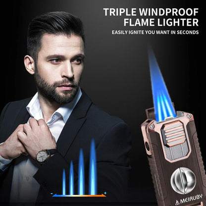 AmeniGoods™ 5-in-1 Butane Torch Lighter