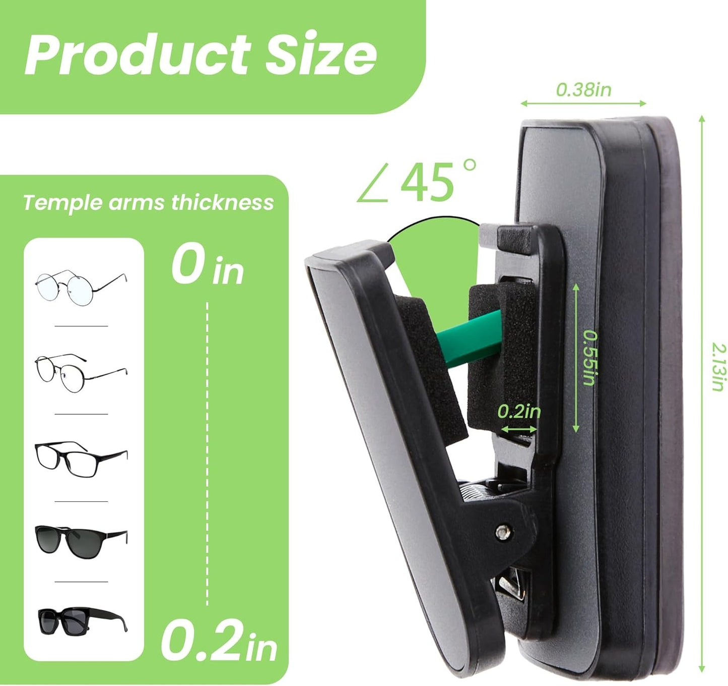 Cart-Ready Glasses Holder