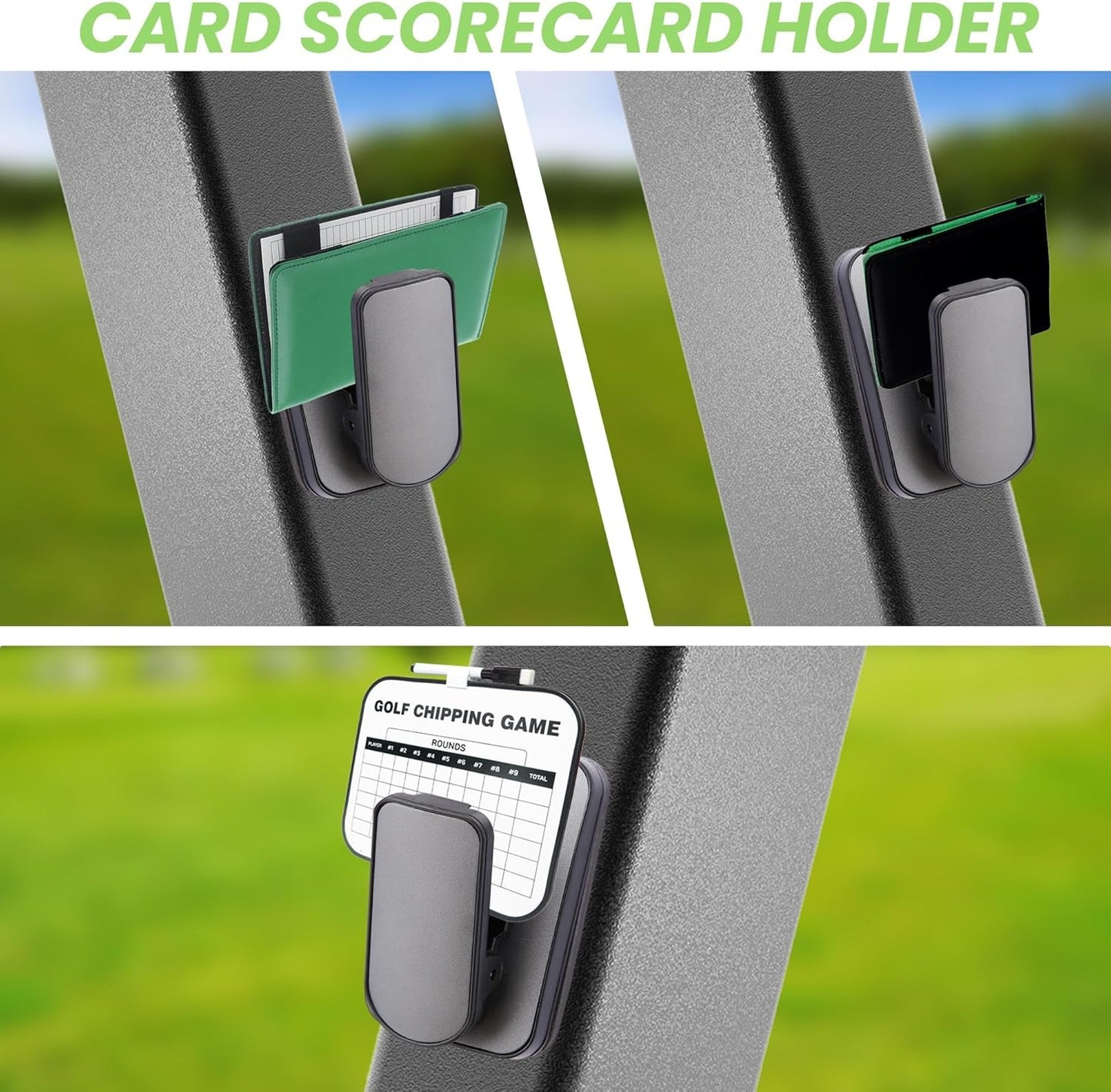 Cart-Ready Glasses Holder